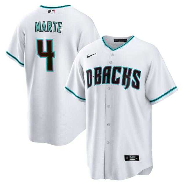 Men's Arizona Diamondbacks #4 Ketel Marte White Cool Base Stitched Jersey Dzhi,We sell and wholesale Men's Arizona Diamondbacks #4 Ketel Marte White Cool Base Stitched Jersey Dzhi on line form chian!